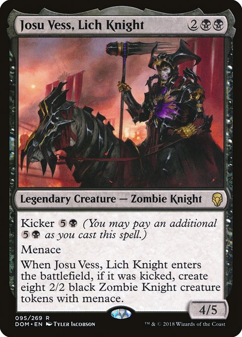 Josu Vess, Lich Knight [Foil]