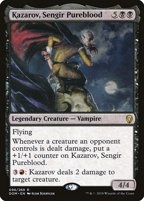Kazarov, Sengir Pureblood [Foil]