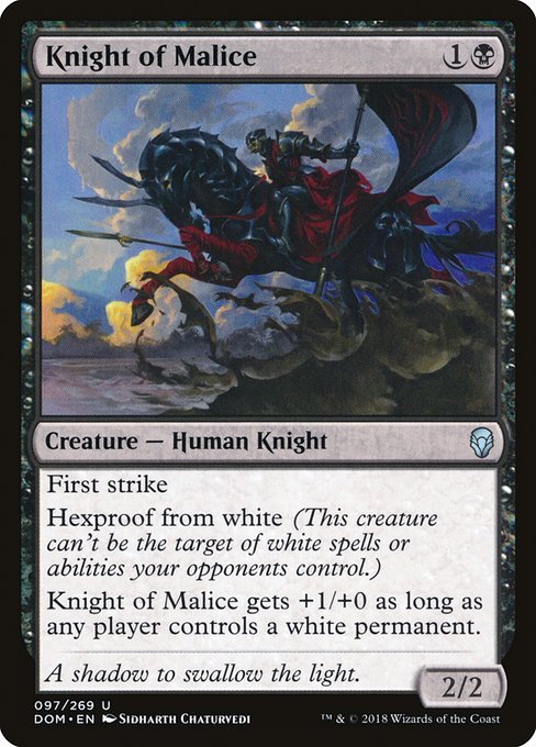 Knight of Malice [Foil]