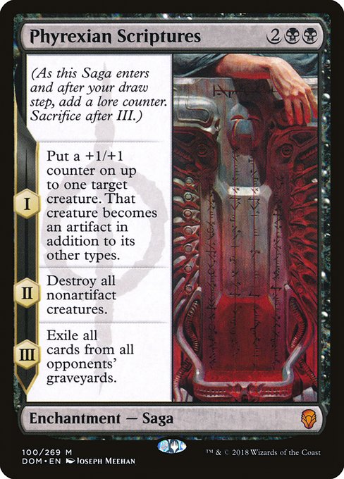 Phyrexian Scriptures [Phyrexian Foil]