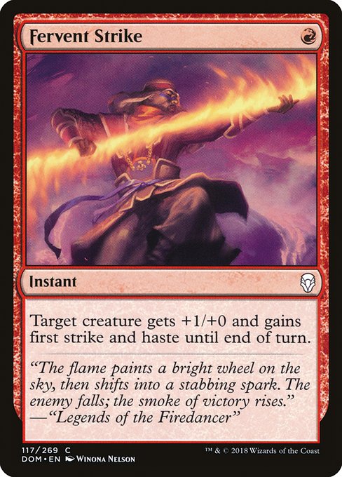 Fervent Strike [Foil]