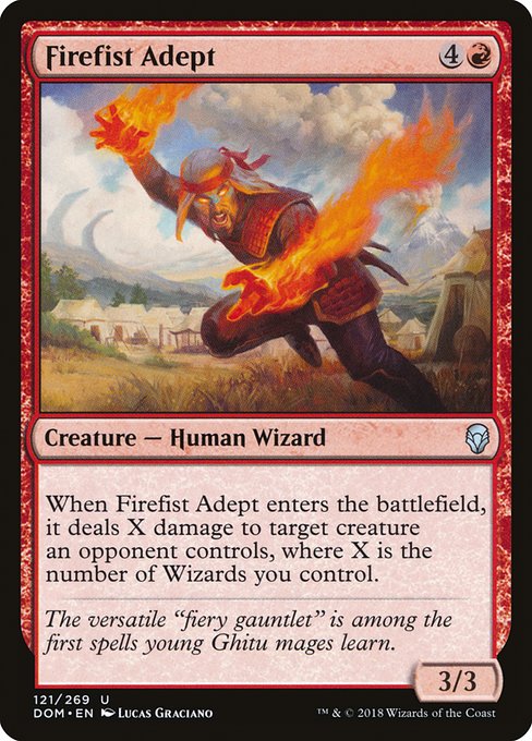 Firefist Adept [Foil]