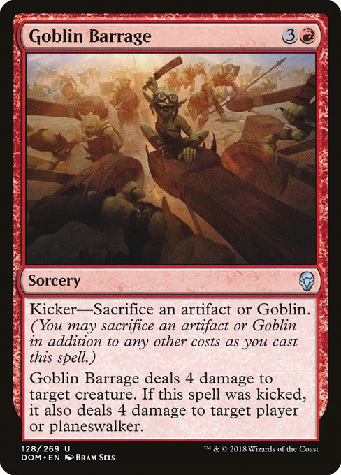 Goblin Barrage [Foil]