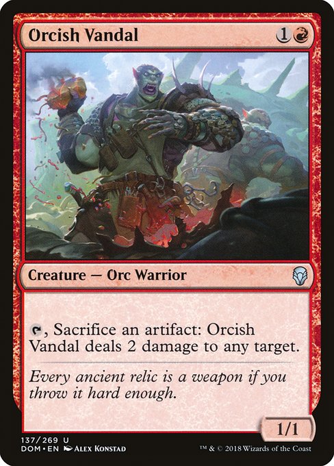Orcish Vandal [Foil]