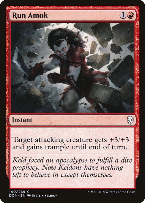 Run Amok [Foil]