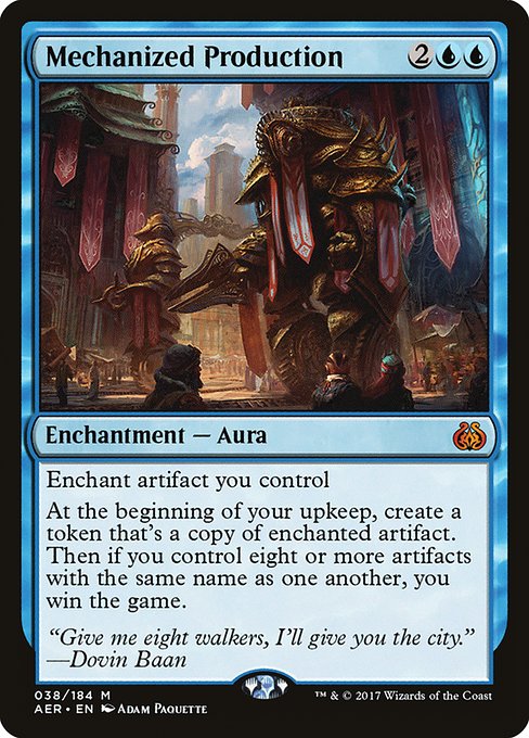 Mechanized Production [Foil]