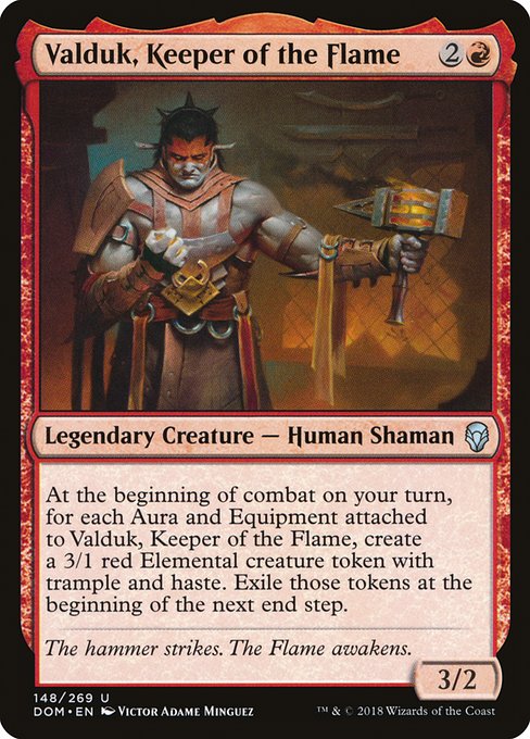 Valduk, Keeper of the Flame [Foil]
