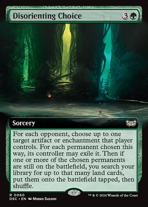 Disorienting Choice [Extended Artwork]