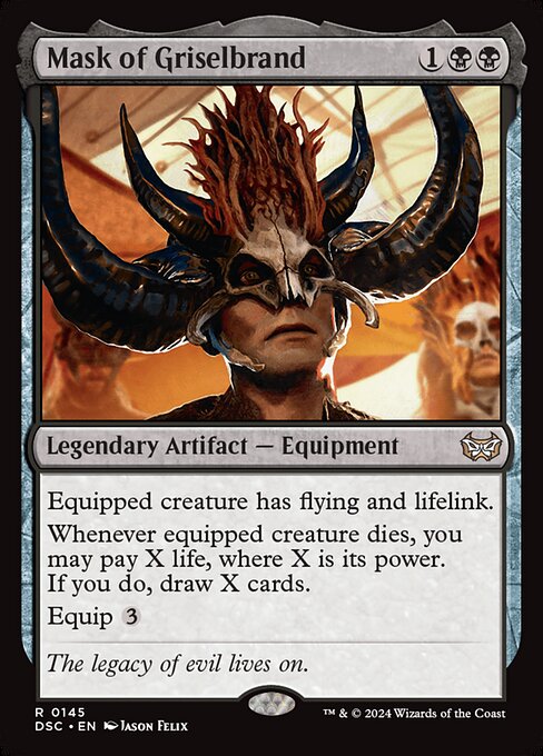 Mask of Griselbrand [Foil]