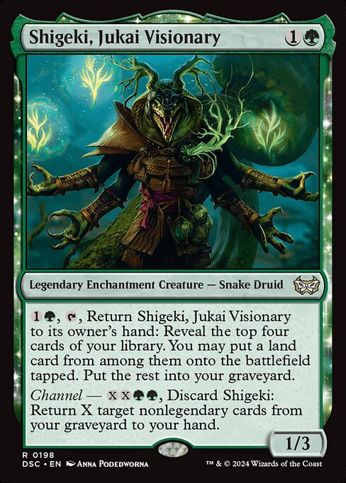 Shigeki, Jukai Visionary [Foil]