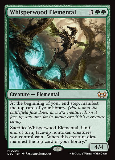 Whisperwood Elemental [Foil]