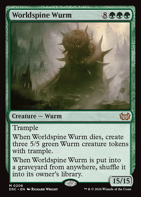 Worldspine Wurm [Foil]
