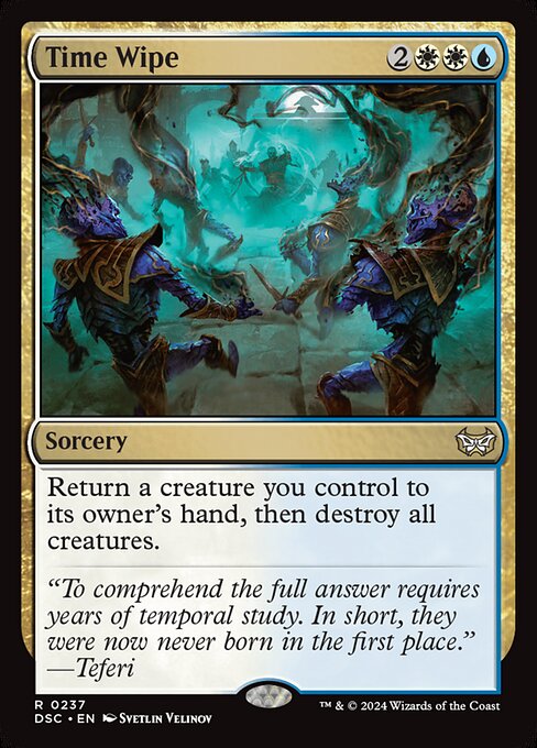 Time Wipe [Foil]