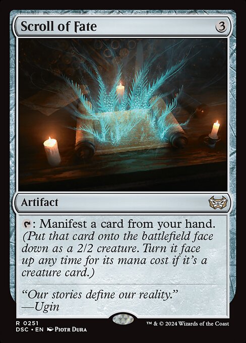 Scroll of Fate [Foil]