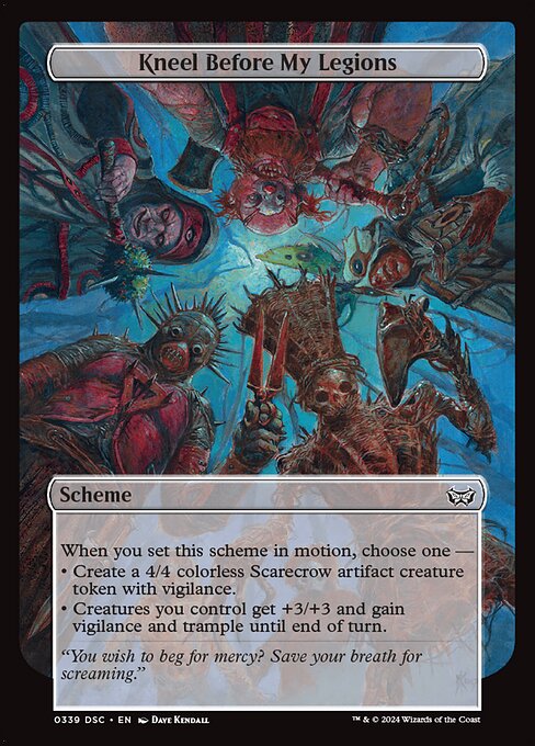 Kneel Before My Legions [Foil]