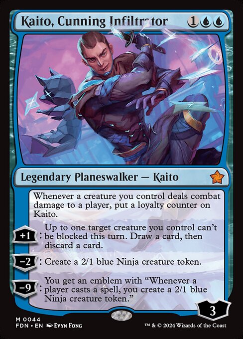 Kaito, Cunning Infiltrator [Foil]