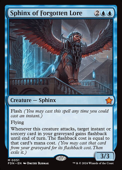 Sphinx of Forgotten Lore [Foil]