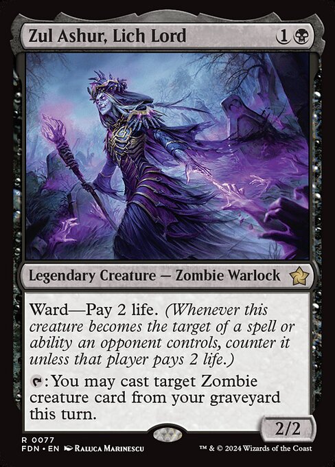 Zul Ashur, Lich Lord [Foil]