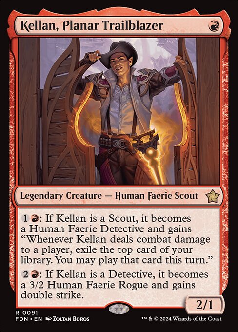 Kellan, Planar Trailblazer [Foil]
