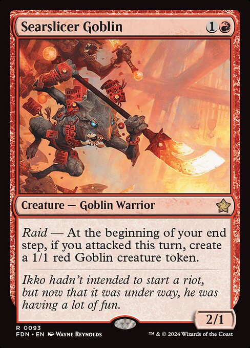 Searslicer Goblin [Foil]