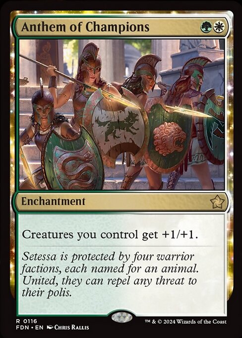 Anthem of Champions [Foil]