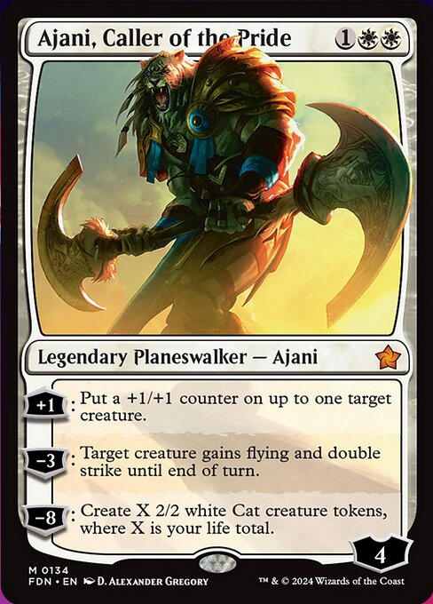 Ajani, Caller of the Pride [Foil]