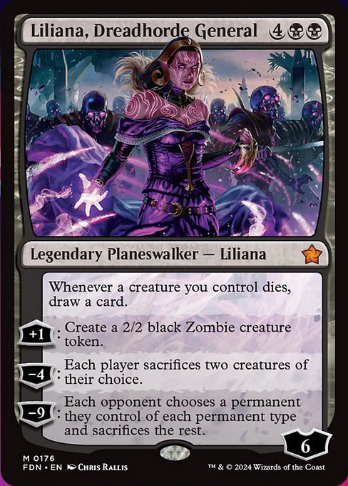 Liliana, Dreadhorde General [Foil]