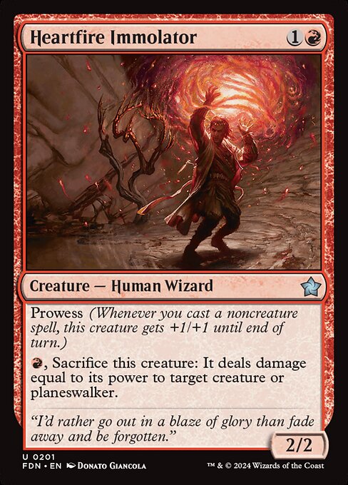 Heartfire Immolator [Foil]