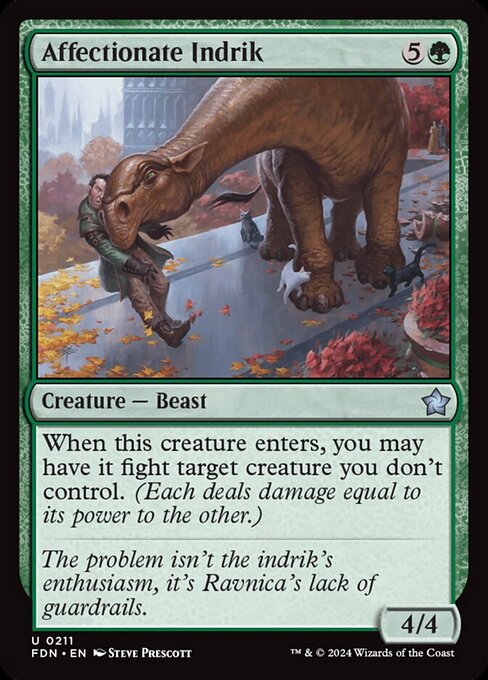 Affectionate Indrik [Foil]