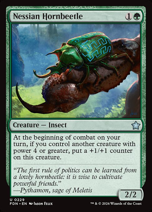 Nessian Hornbeetle [Foil]