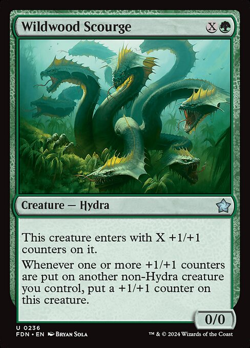 Wildwood Scourge [Foil]