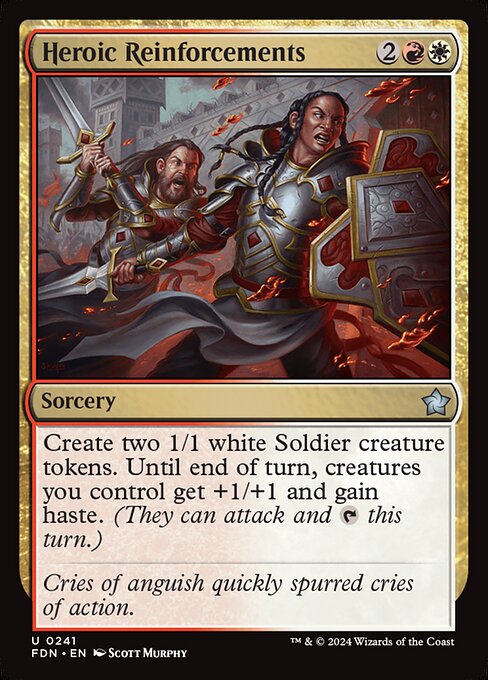 Heroic Reinforcements [Foil]