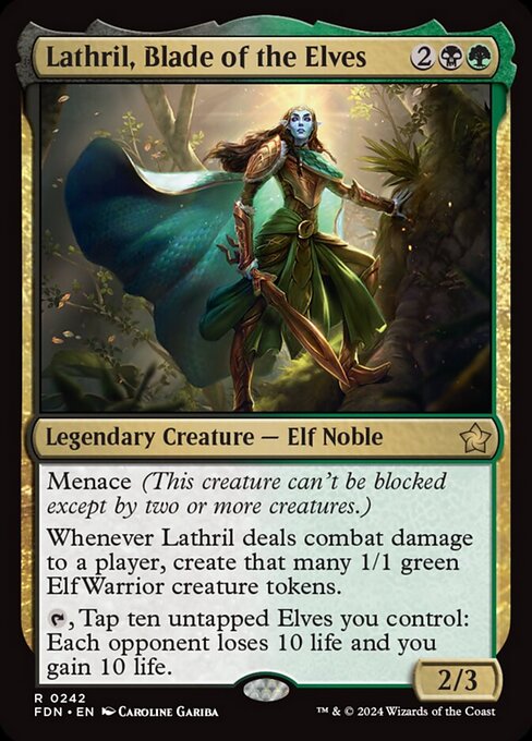 Lathril, Blade of the Elves [Foil]