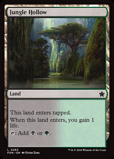 Jungle Hollow [Foil]