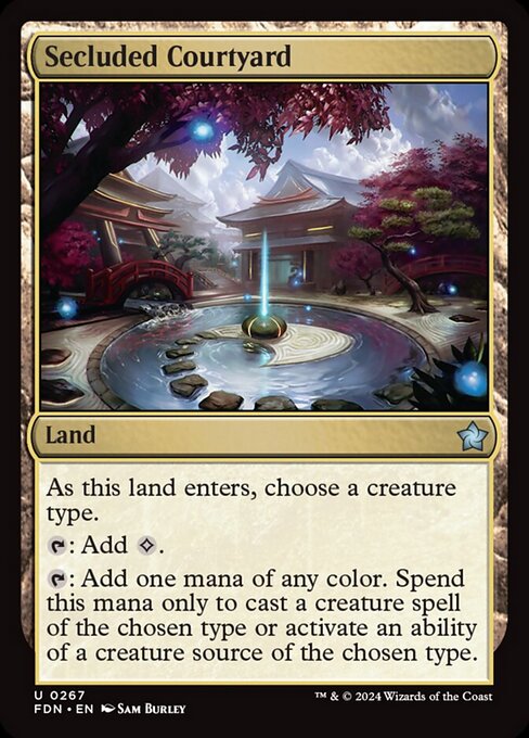 Secluded Courtyard [Foil]