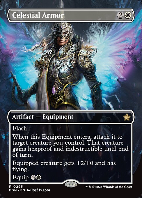 Celestial Armor [Borderless Foil]