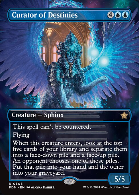 Curator of Destinies [Borderless Foil]