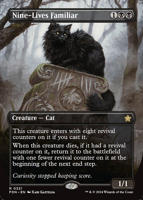 Nine-Lives Familiar [Borderless]