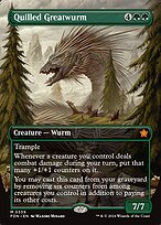 Quilled Greatwurm [Borderless]