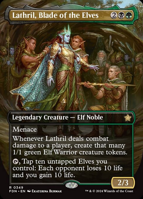 Lathril, Blade of the Elves [Borderless]