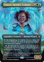 Zimone, Paradox Sculptor [Borderless Foil]