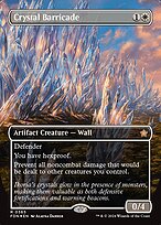 Crystal Barricade [Borderless Mana Foil]