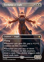 Exemplar of Light [Borderless Mana Foil]