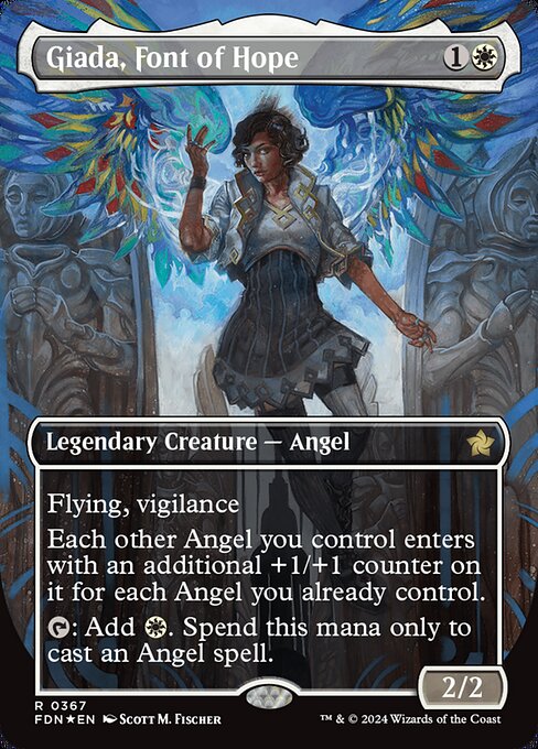 Giada, Font of Hope [Borderless Mana Foil]