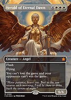 Herald of Eternal Dawn [Borderless Mana Foil]