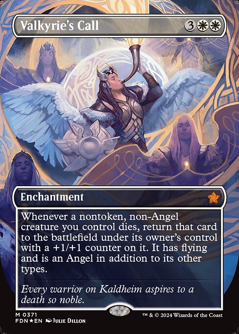 Valkyrie's Call [Borderless Mana Foil]