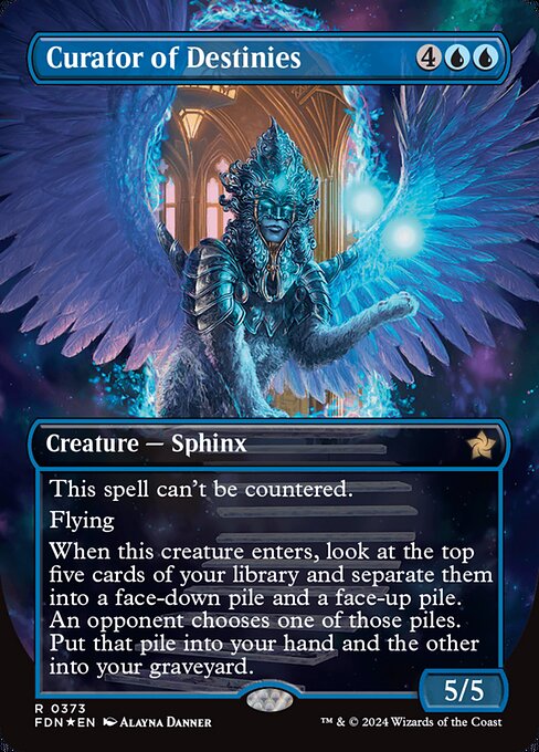 Curator of Destinies [Borderless Mana Foil]