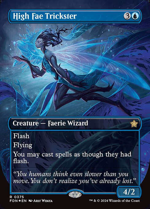 High Fae Trickster [Borderless Mana Foil]