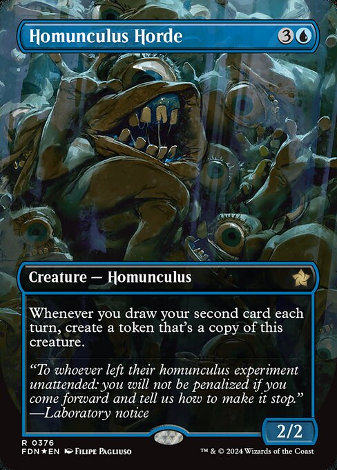Homunculus Horde [Borderless Mana Foil]