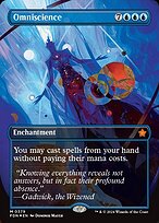 Omniscience [Borderless Mana Foil]
